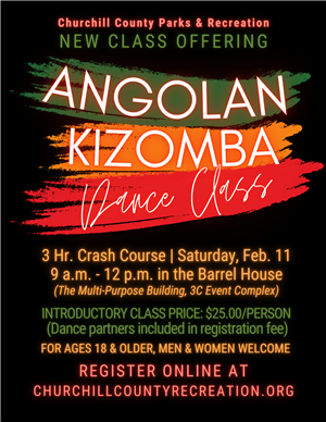 Kizomba Dance Flyer Feb. 2023