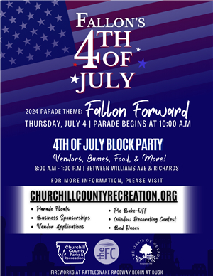 4th of July 2024 Flyer