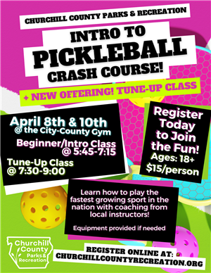 Pickleball Class June 2014 Flyer