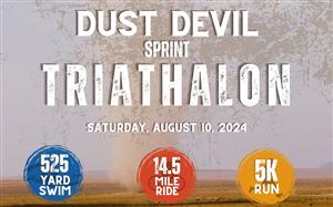 Register for the Dust Devil Sprint Triathalon!